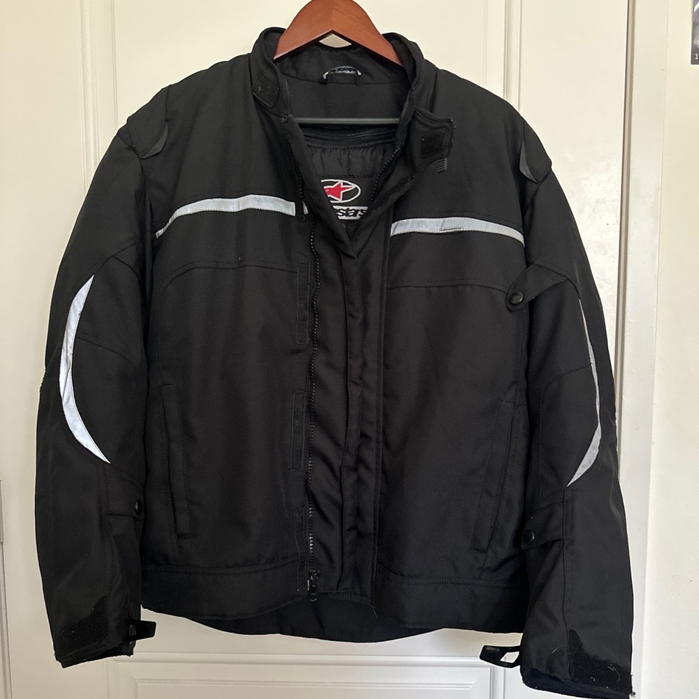 Alpinestars Black Motorcycle Racing Jacket